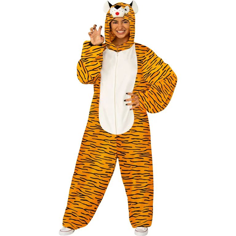 Rubies Tiger Onesize Adult Halloween Costume | Walmart (US)