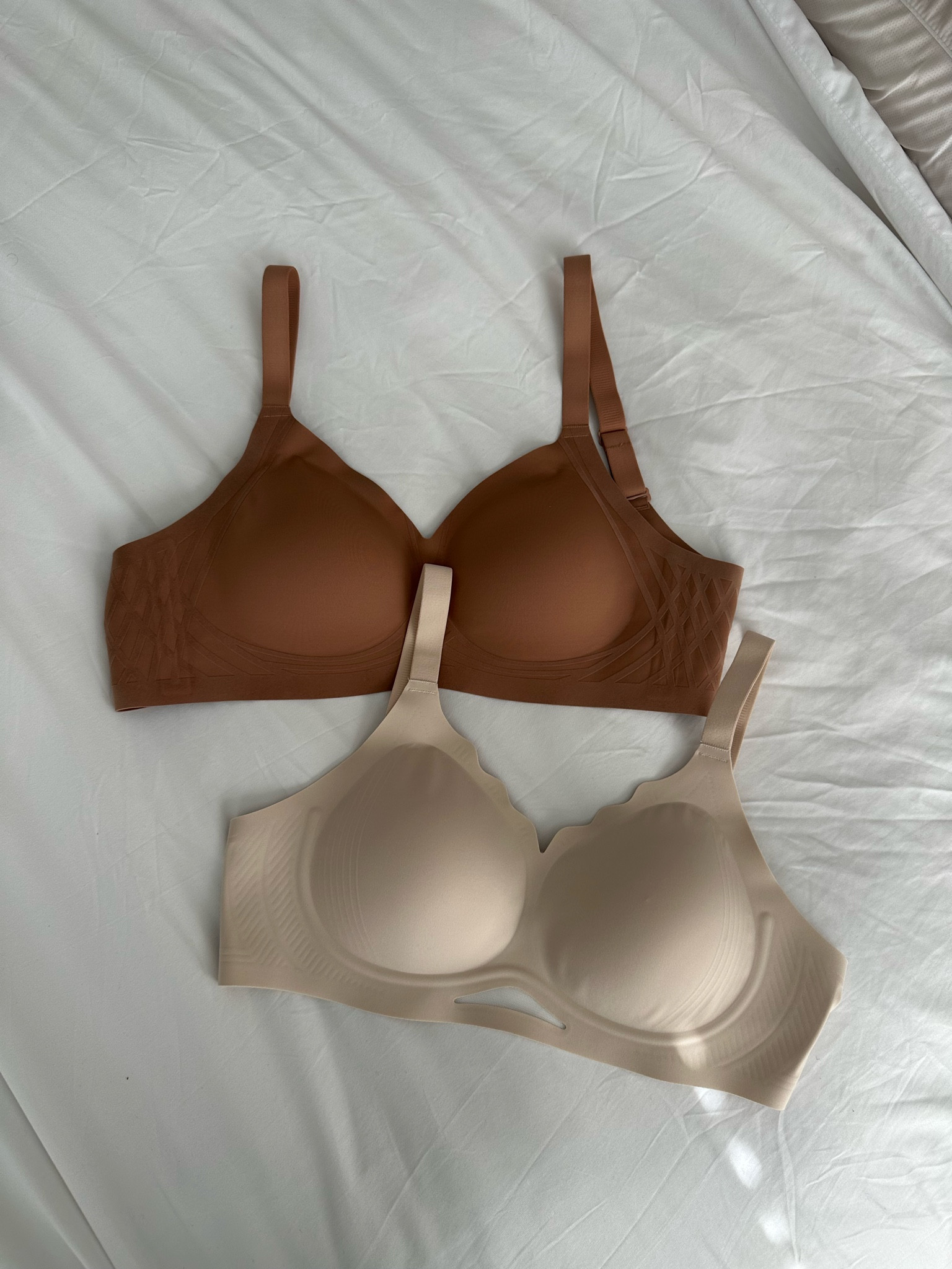 Seamless, wireless bras from amazon! So comfortable 

#LTKMostLoved #LTKStyleTip