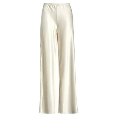 Reformation Gale High Waist Satin Pants in Leo at Nordstrom, Size Large | Nordstrom