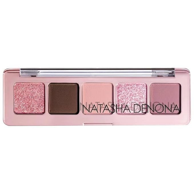 Natasha Denona Mini Rose Eyeshadow Palette + Bonus Premium Korean Sheet Masque with Collagen | Amazon (US)