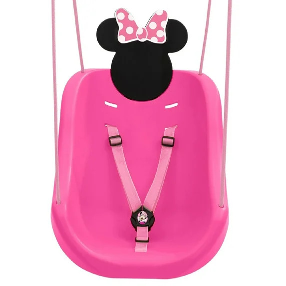 Disney Minnie Mouse 2-in-1 Outdoor Swing by Delta Children – for Babies and Toddlers – Full B... | Walmart (US)