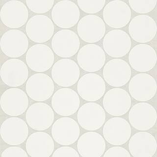 Marin 2 in. Penny Round Matte Porcelain Mosaic in Pearl White (8.61 sq. ft. /case) | The Home Depot