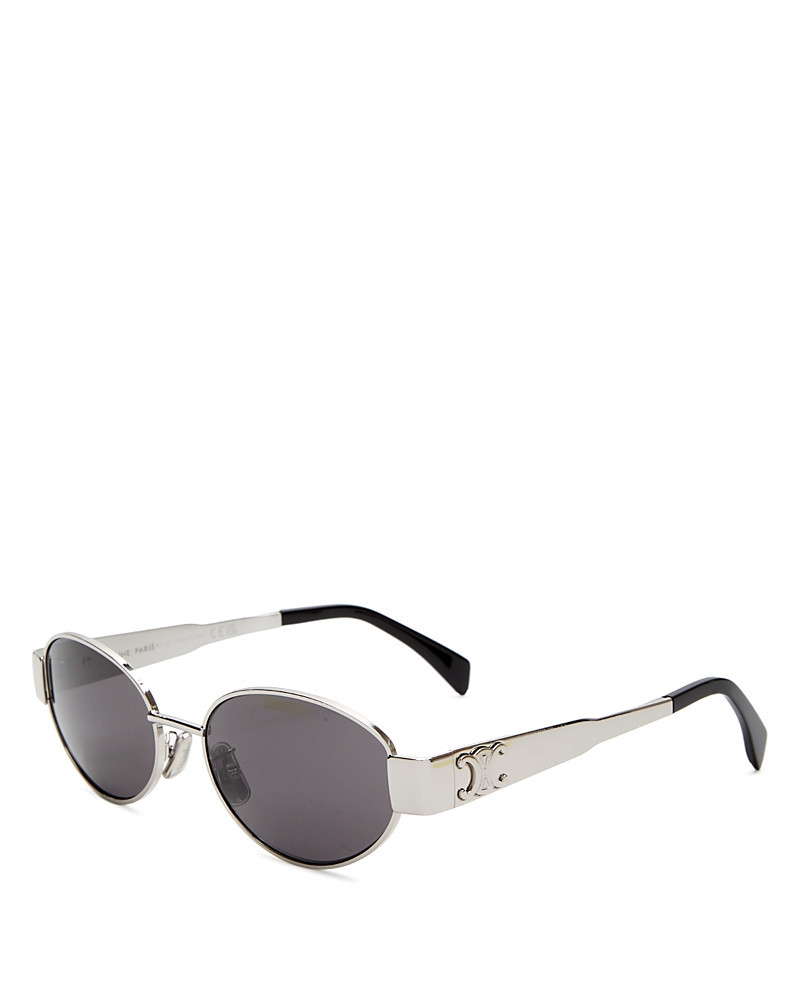 Celine Triomphe Metal Round Sunglasses, 54mm | Bloomingdale's (US)
