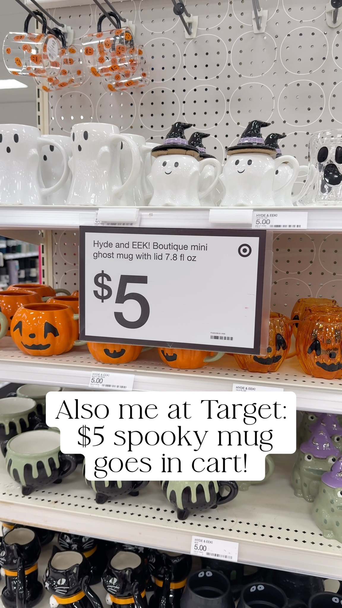Give me all of the spooky cute Halloween mugs from Target! 

#LTKSeasonal #LTKHome #LTKFindsUnder50