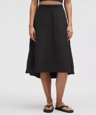 Adjustable Side-Zips Super-High-Rise Midi Skirt | lululemon (AU)