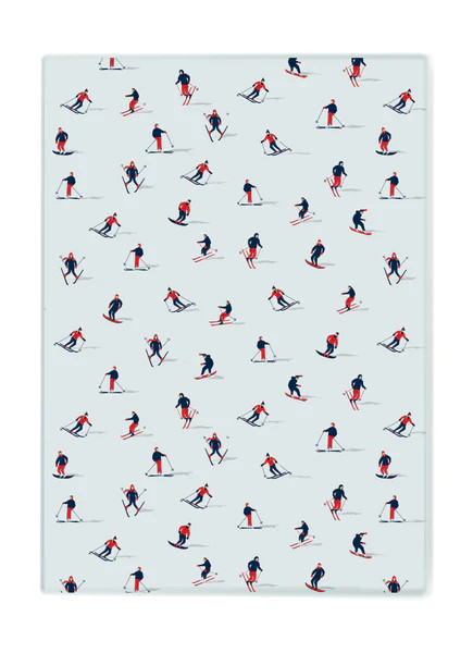 Cutting Board - Skiers | Toss Designs