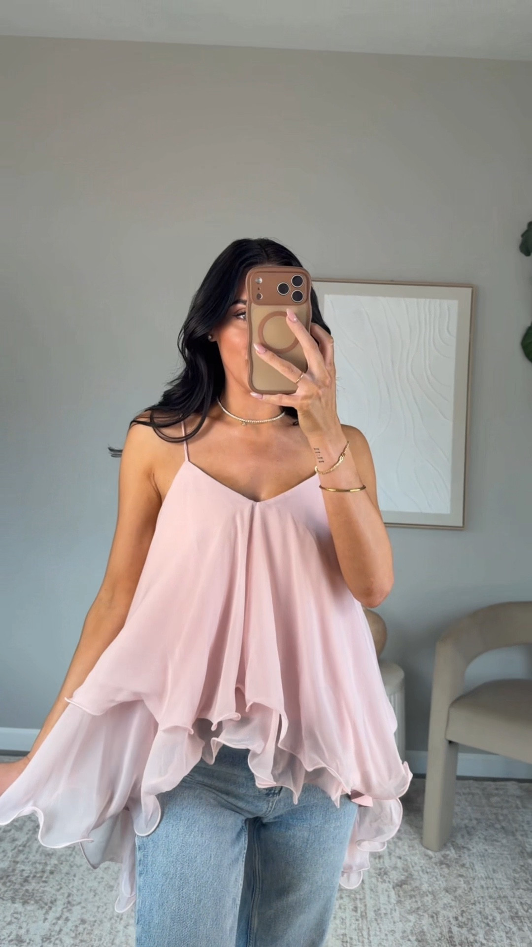 Flowy spring top that would be so cute for Easter. I’m wearing a small. #tops #springoutfit #amazon 

#LTKootd #LTKgrwm #LTKSeasonal