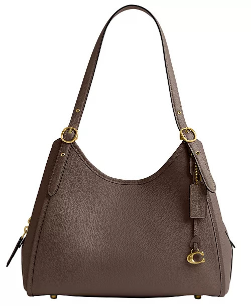 Coach Bella Medium Leather Shoulder Bag - Macy's | Macy's