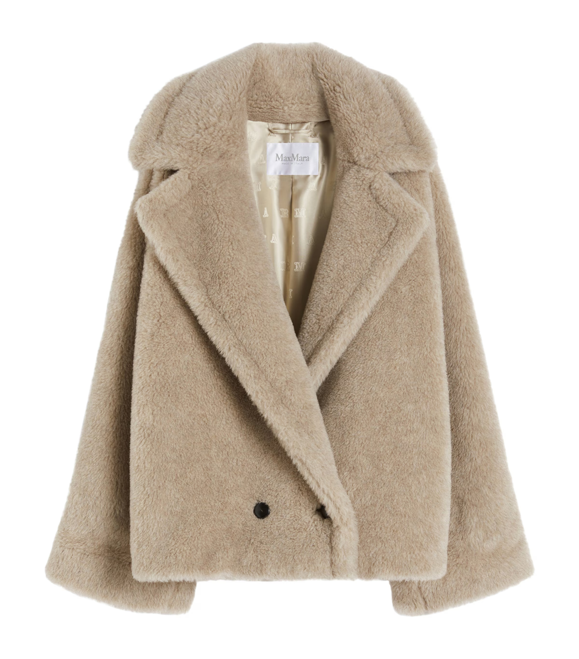 Max Mara Alpaca-Cashmere-Silk Teddy Jacket | Harrods (US)