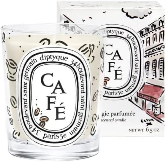 DIPTYQUE Cafe Candle Cafe Verlet, White | Amazon (US)