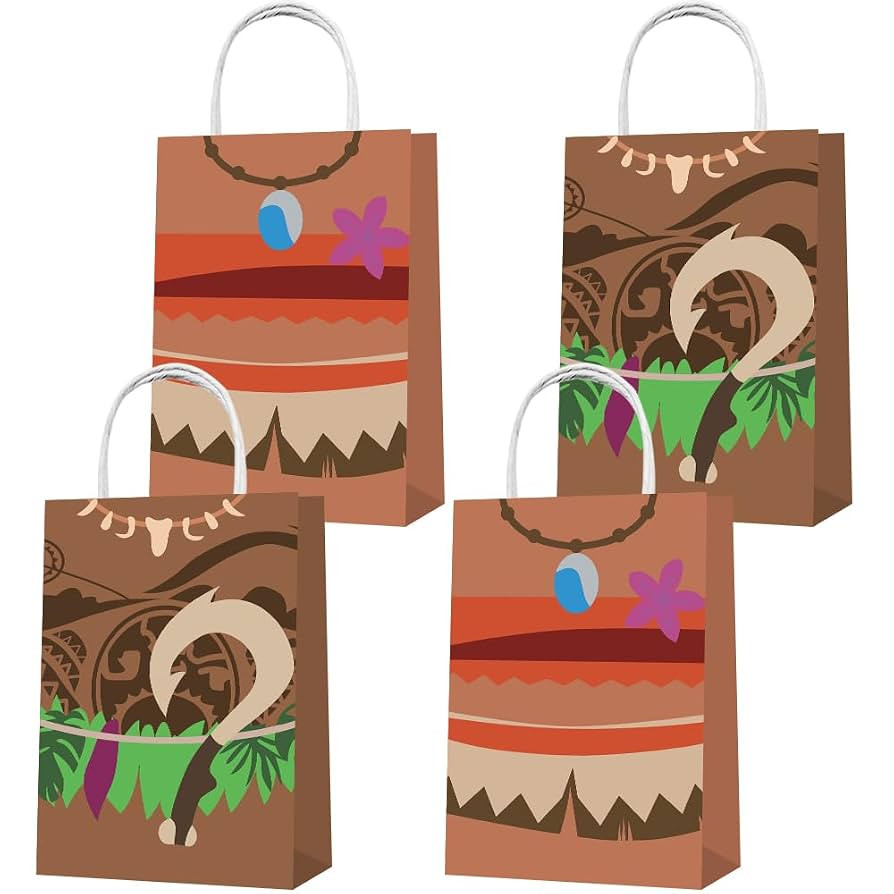 Minamihong Party Favor Bags 16PCS for Ocean Girl Gift Goodie Treat Candy Bags for Ocean Girl Them... | Amazon (US)