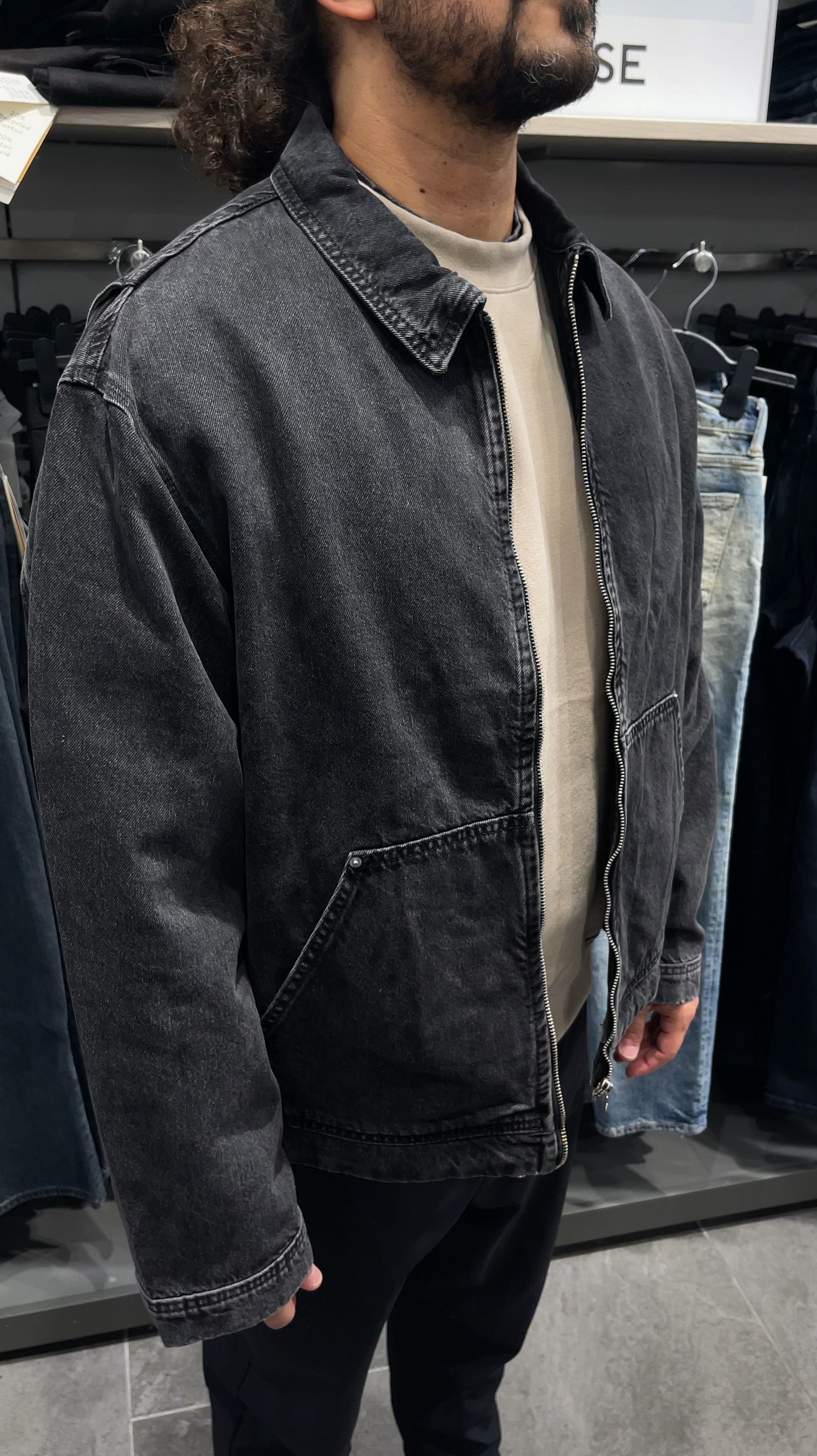 Men’s H&M finds! Anthony is wearing a size Large in the sweatshirt and an XL in the jacket.  Check your local store for stock. The jacket is sold out online and not linkable. 

#LTKMens #LTKWatchNow #LTKFindsUnder50