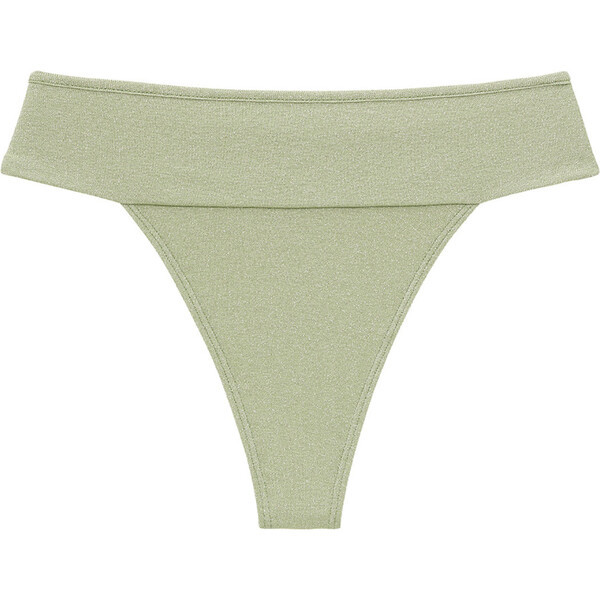 Women's Jade Sparkle Tamarindo Binded Bikini Bottom | Maisonette