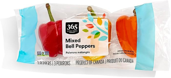 365 by Whole Foods Market, Tricolor Bell Peppers, 3 Count | Amazon (US)