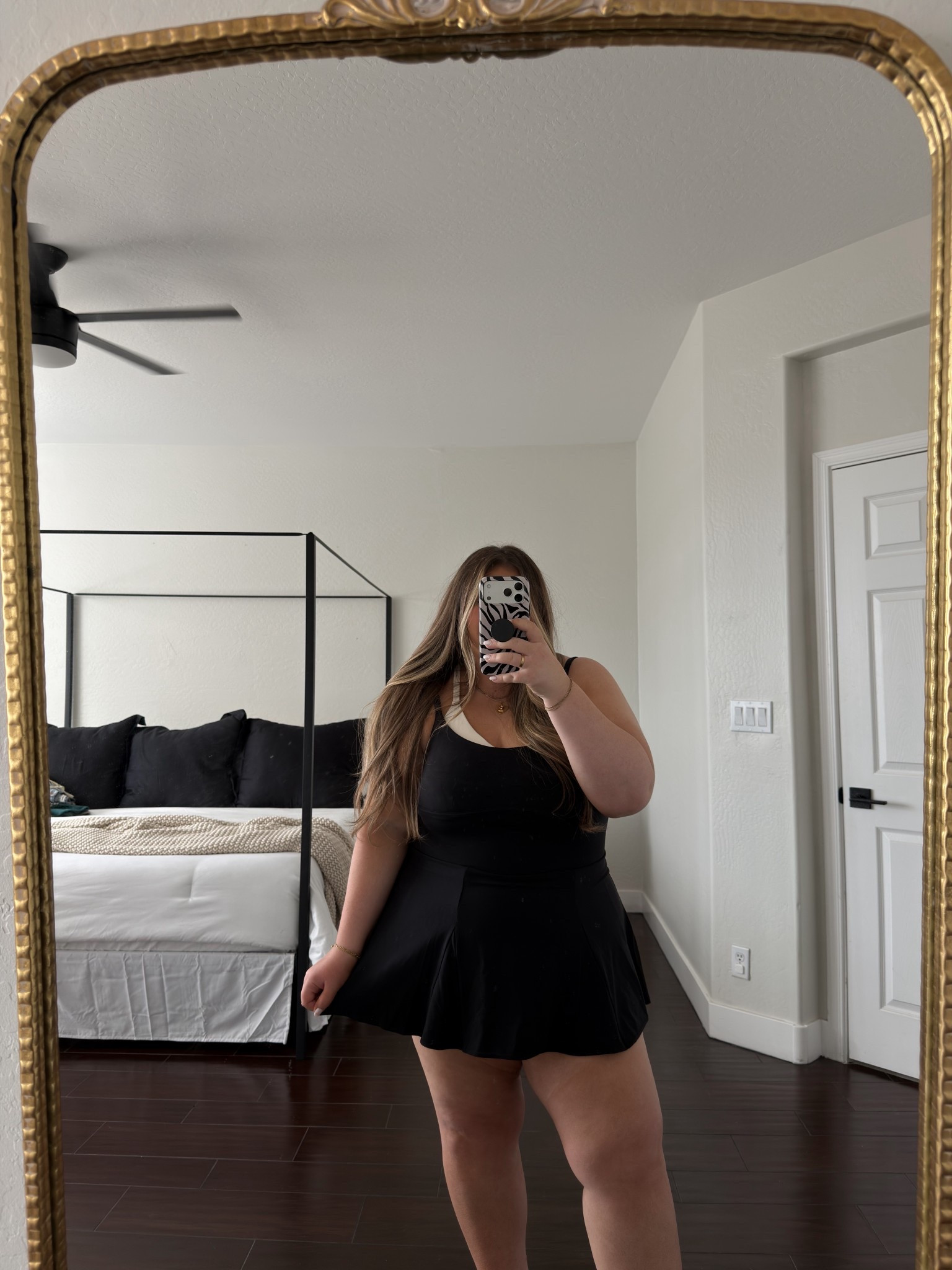 black & white athletic dress 🖤

#LTKmomlife #LTKMidsize #LTKootd