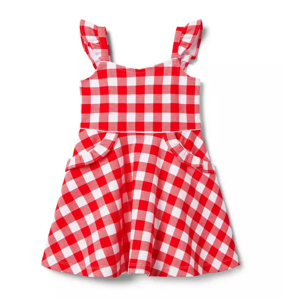 Gingham Ponte Dress | Janie and Jack