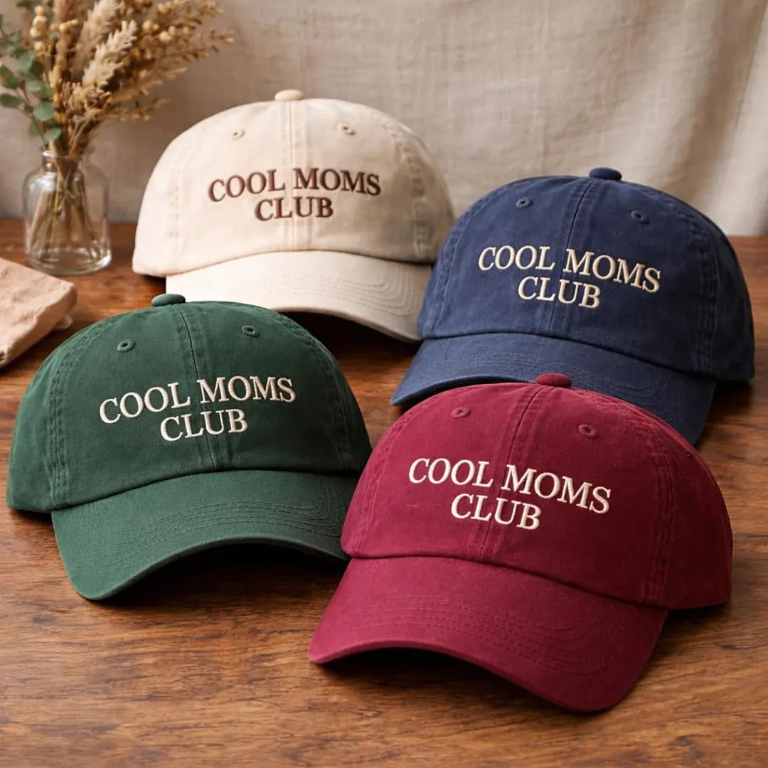 Cool Moms Club Embroidered Hat, Vintage Mom Baseball Cap, Trendy Mom Gift, Mothers Day Gift, Cute... | Etsy (US)
