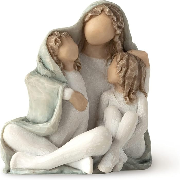 Willow Tree Cozy, Close Together, we Three, Loving Embrace from Mother, Grandmother, Caregiver, N... | Amazon (US)