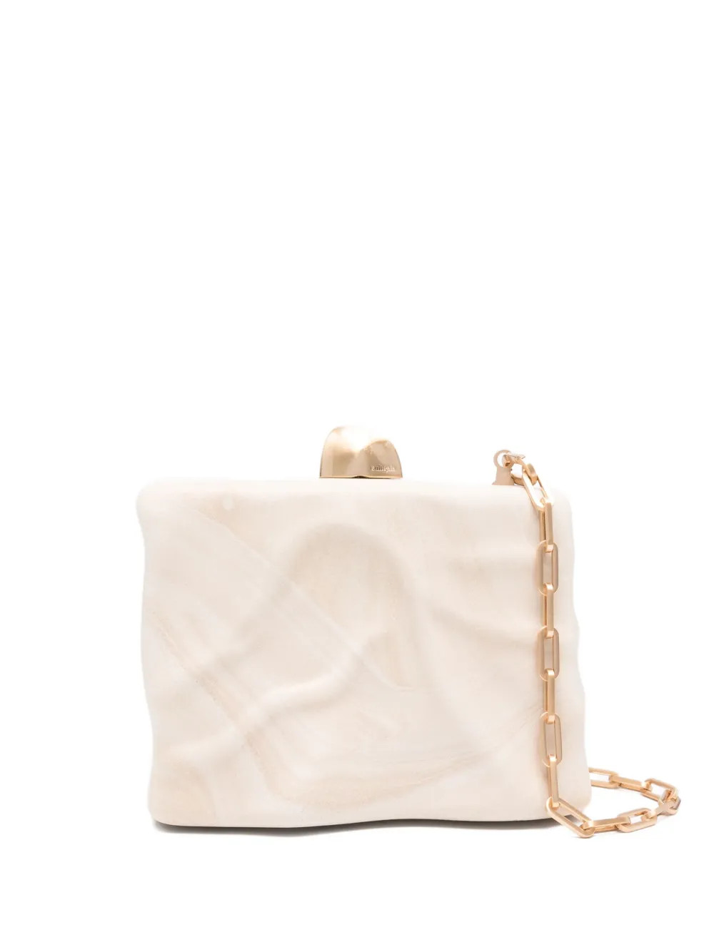 Cult Gaia Flyn Sculpted Mini Bag | Neutrals | FARFETCH | Farfetch Global