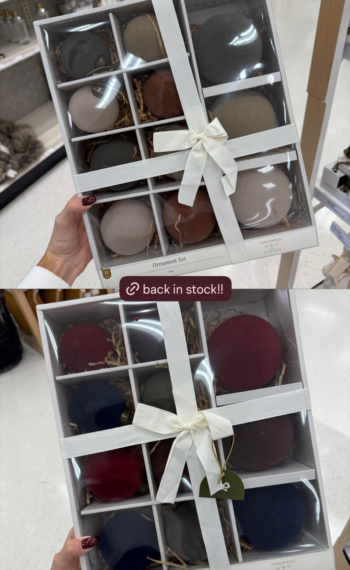 Target flocked / velvet ornaments back in stock 😍😍 

Ralph Lauren Christmas / Christmas trimming / tree ornaments 

#LTKHome #LTKFindsUnder50 #LTKHoliday