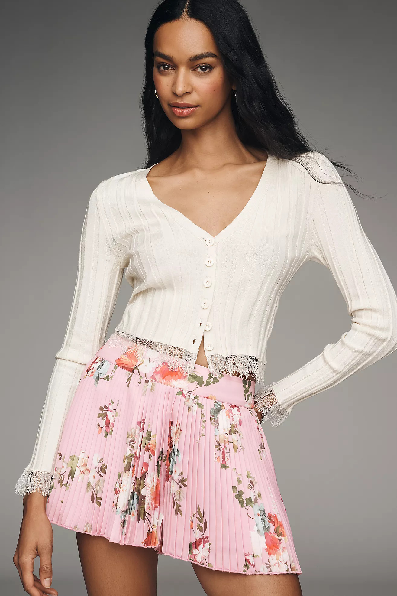 Ranna Gill Pleated Skirty Shorts | Anthropologie (US)