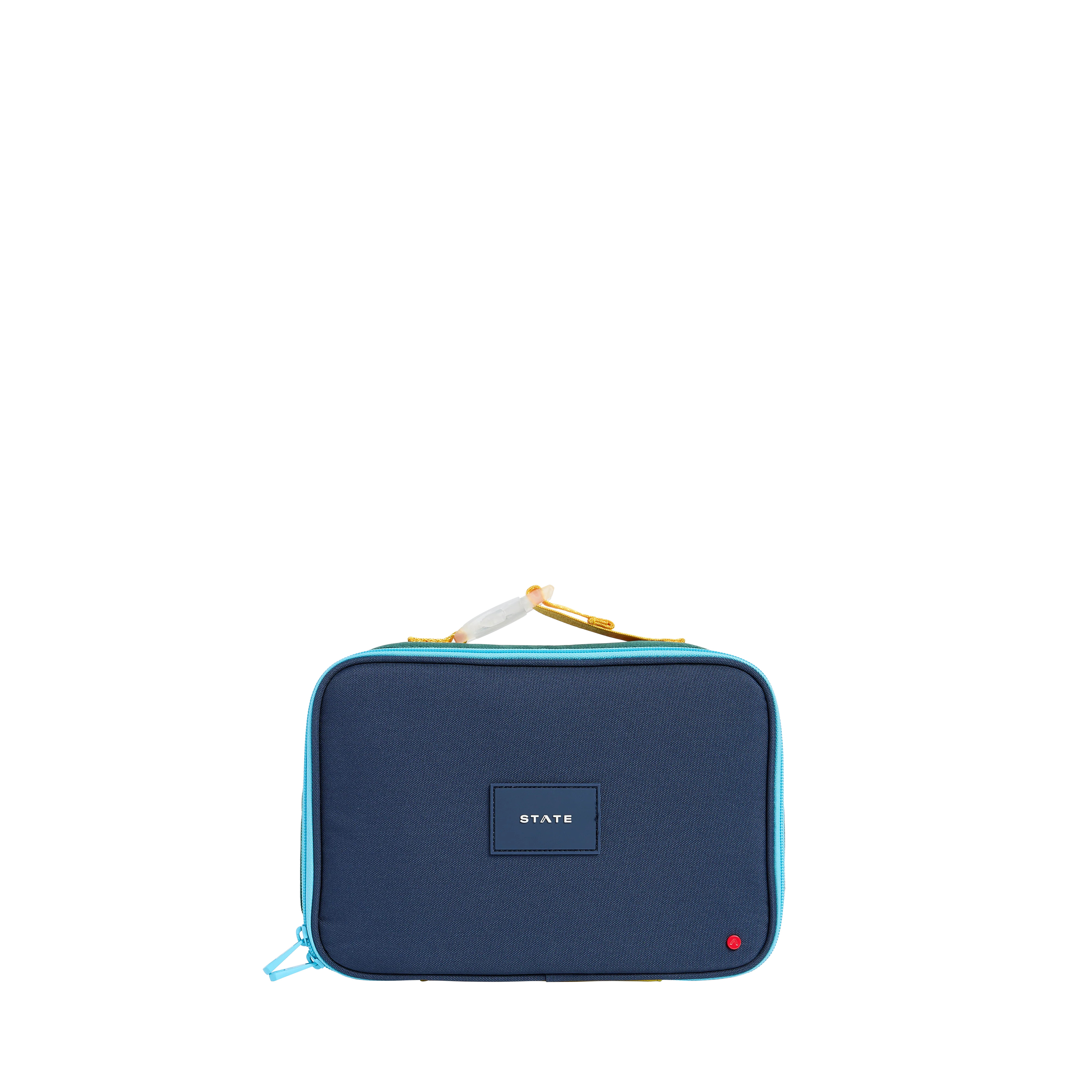 STATE Bags Insulated Lunch Box - Rodgers in Green/Navy | STATE Bags