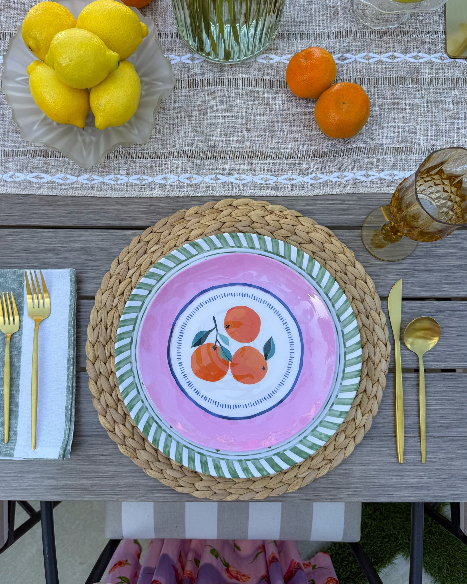 All you need for the perfect outdoor place setting! 🍽️

#LTKHome #LTKSeasonal #LTKdayinmylife