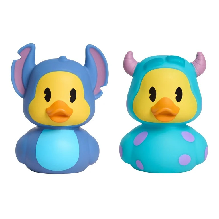 Dukalooz Disney Sulley and Stitch Small Toy Duck 2 Pack, Collectible Toy Figures, for Kids Ages 3... | Walmart (US)