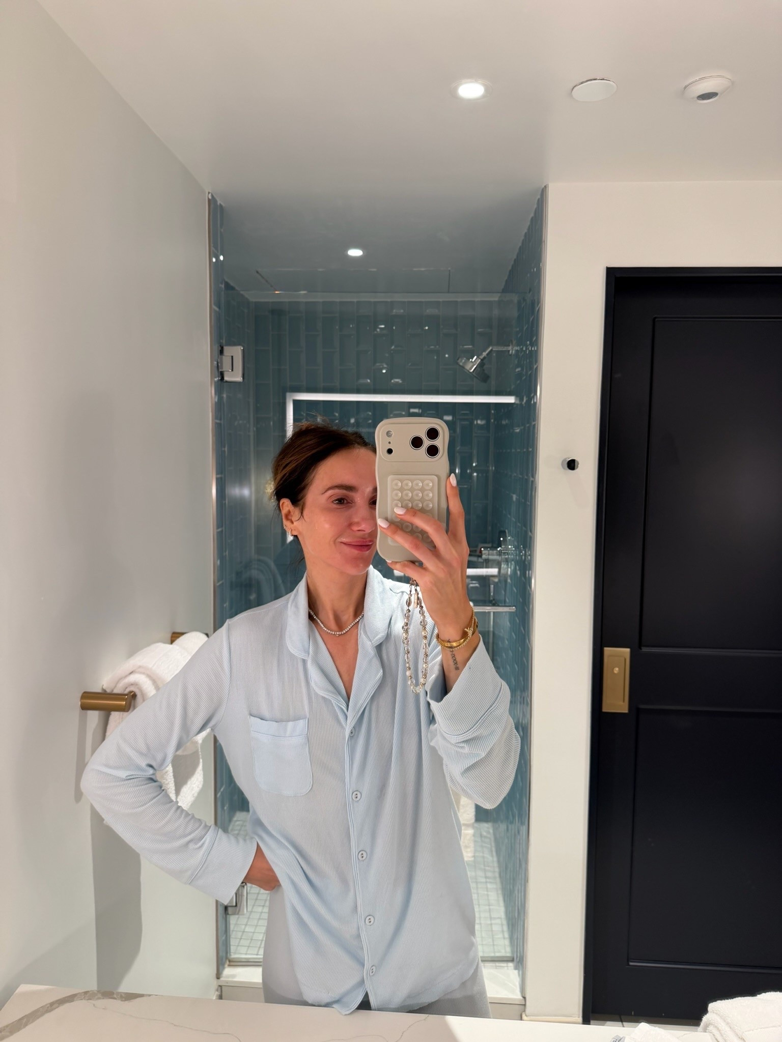 Skims pj set, buttery soft and cozy.

#LTKmorningroutine #LTKmomlife