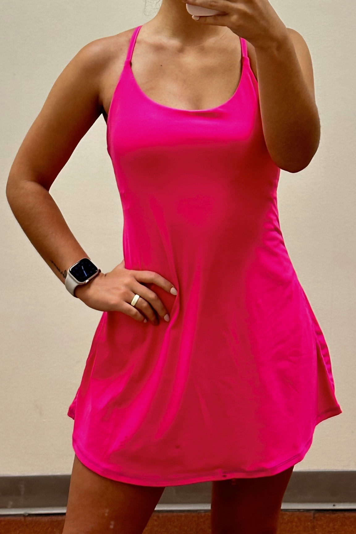 Halara finds! wearing a size small in this activewear dress. love the length & the build in shorts + bra 

#LTKsalealert #LTKfitness #LTKstyletip