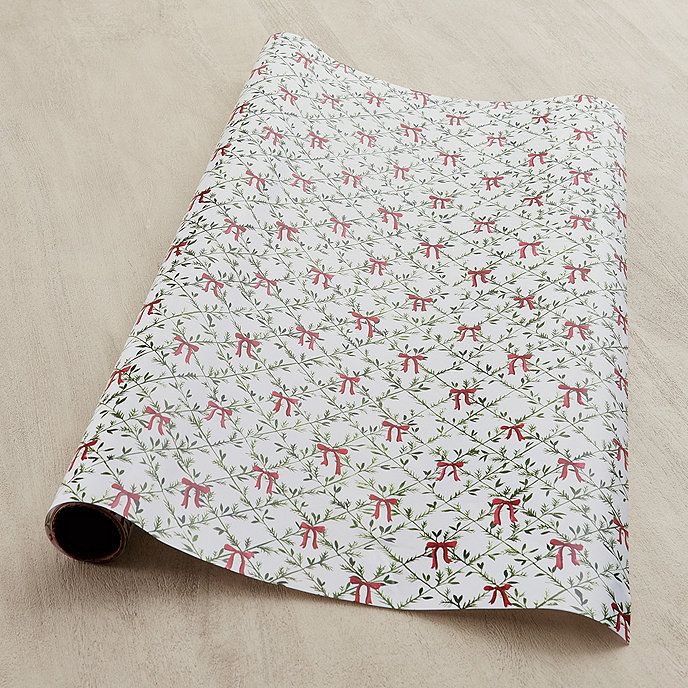 Christmas Trellis Holiday Gift Wrapping Paper | Ballard Designs, Inc.