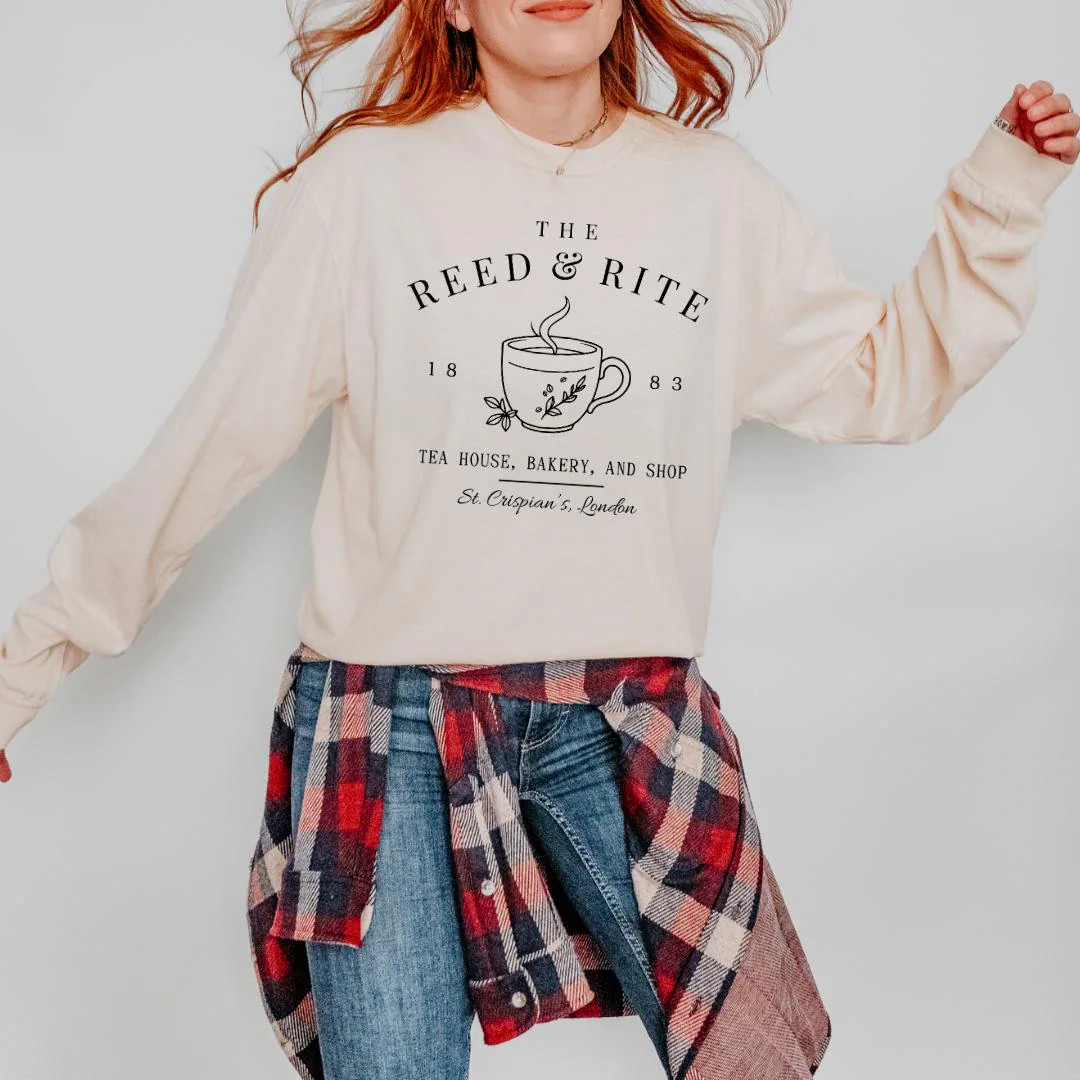 The Reed and Rite Long Sleeve Shirt Emma M Lion - Etsy | Etsy (US)