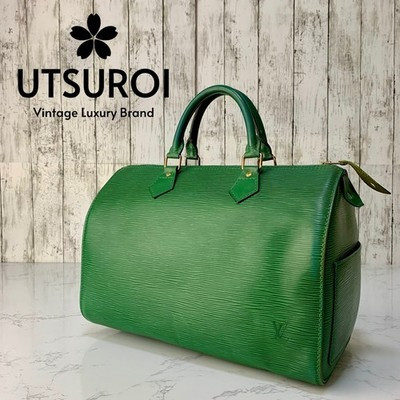 LOUIS VUITTON Speedy 30 Epi Green Handbag Mini Boston M43004 Auth【Condition:A】 | eBay US
