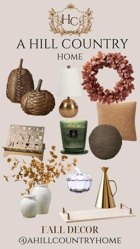 My favorite season is here and I put together some of my favorite items I own in my home!!

Follow me- @ahillcountryhome for daily home decor finds!

Xx,

Miriam 

#LTKhome #LTKCon #LTKGiftGuide