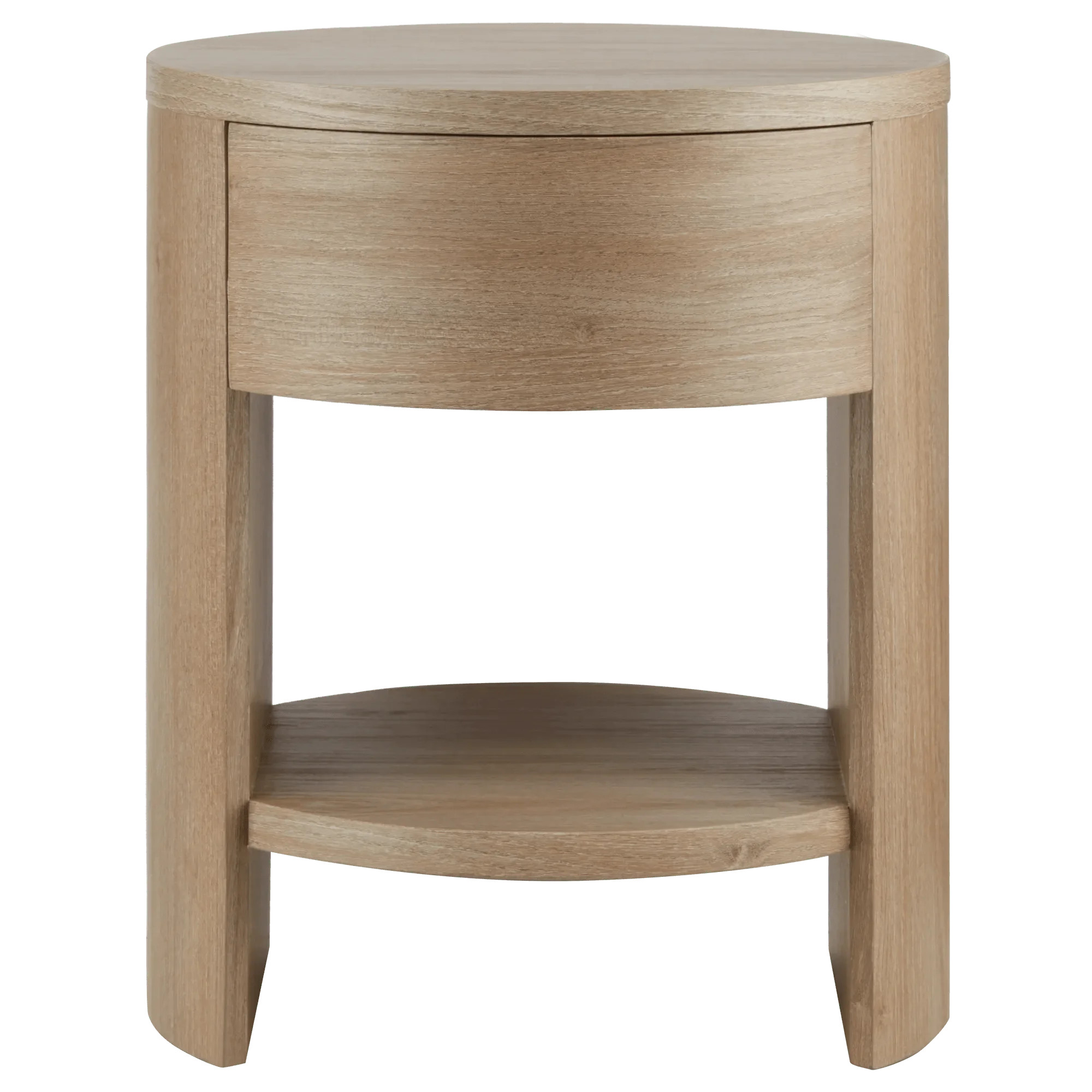 Bouclair Taupe Side Table with Drawer | Walmart (CA)