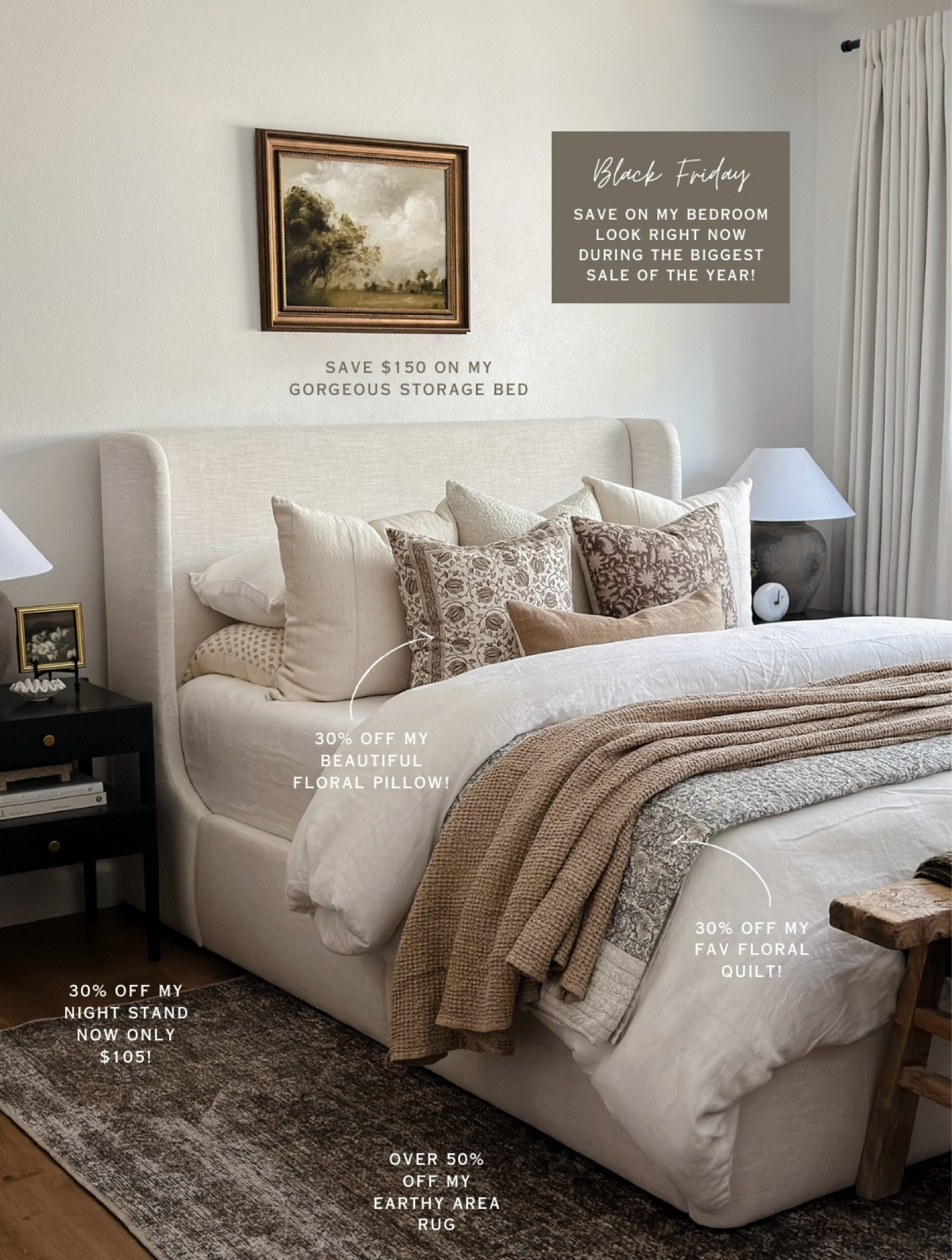 Shop and save on my bedroom look!!

#LTKHome #LTKSaleAlert #LTKCyberWeek