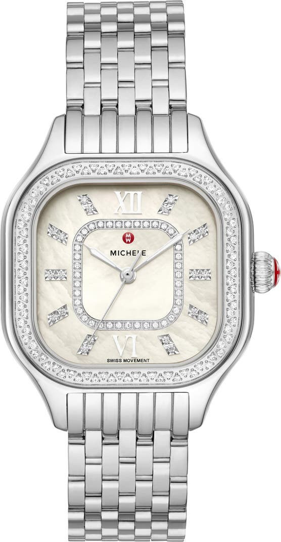 Meggie Diamond Dial Watch Head & Bracelet, 33mm | Nordstrom | Nordstrom