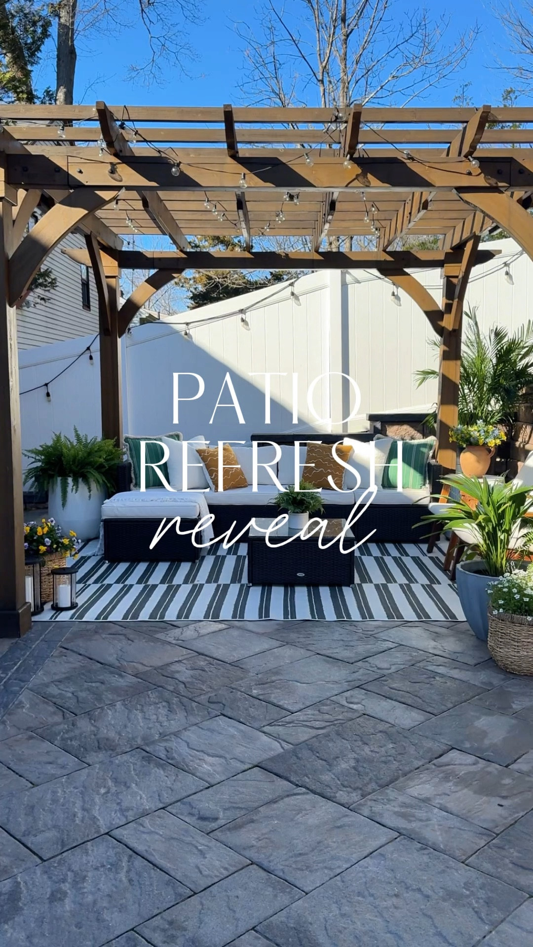 The patio glow up is officially complete and I couldn’t be more obsessed.
Everything came together just in time for summer, and the washable outdoor rug from Ruggable is what really pulled it all in.  Cozy, kid-friendly, and so easy to clean. 🌿

If you’re updating your outdoor space too, I linked everything I used to make ours feel like an extension of our home!

Linked everything below!⬇️ 

#LTKhome #LTKoutdoor #PatioGlowUp #RuggableRug #SummerPatioStyle #ModernOrganicHome #NeutralOutdoorDecor #BeforeAndAfter #BackyardInspo #CozyPatioVibes

#LTKHome #LTKStyleTip #LTKWatchNow