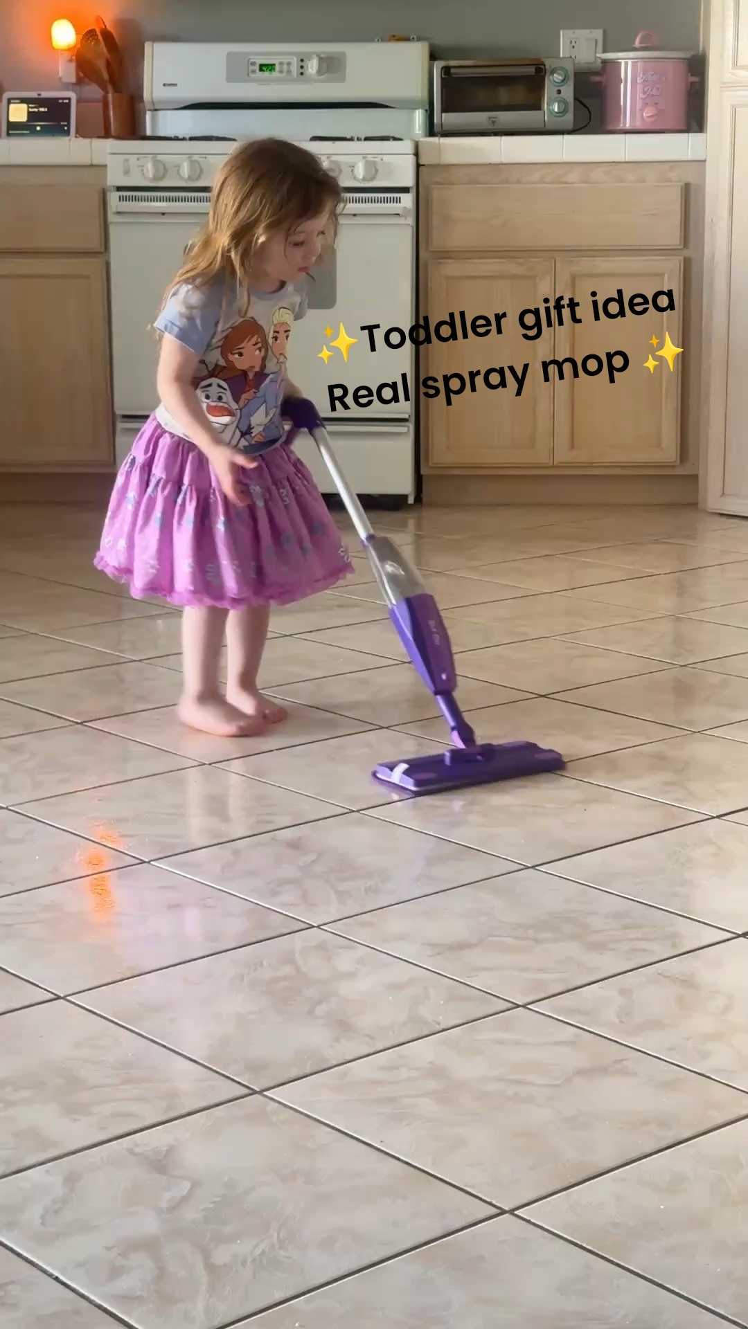 Real spray mop for kids my 3 year old loves helping me clean it’s a perfect Christmas gift idea ✨💗 

#LTKGiftGuide #LTKKids #LTKHoliday