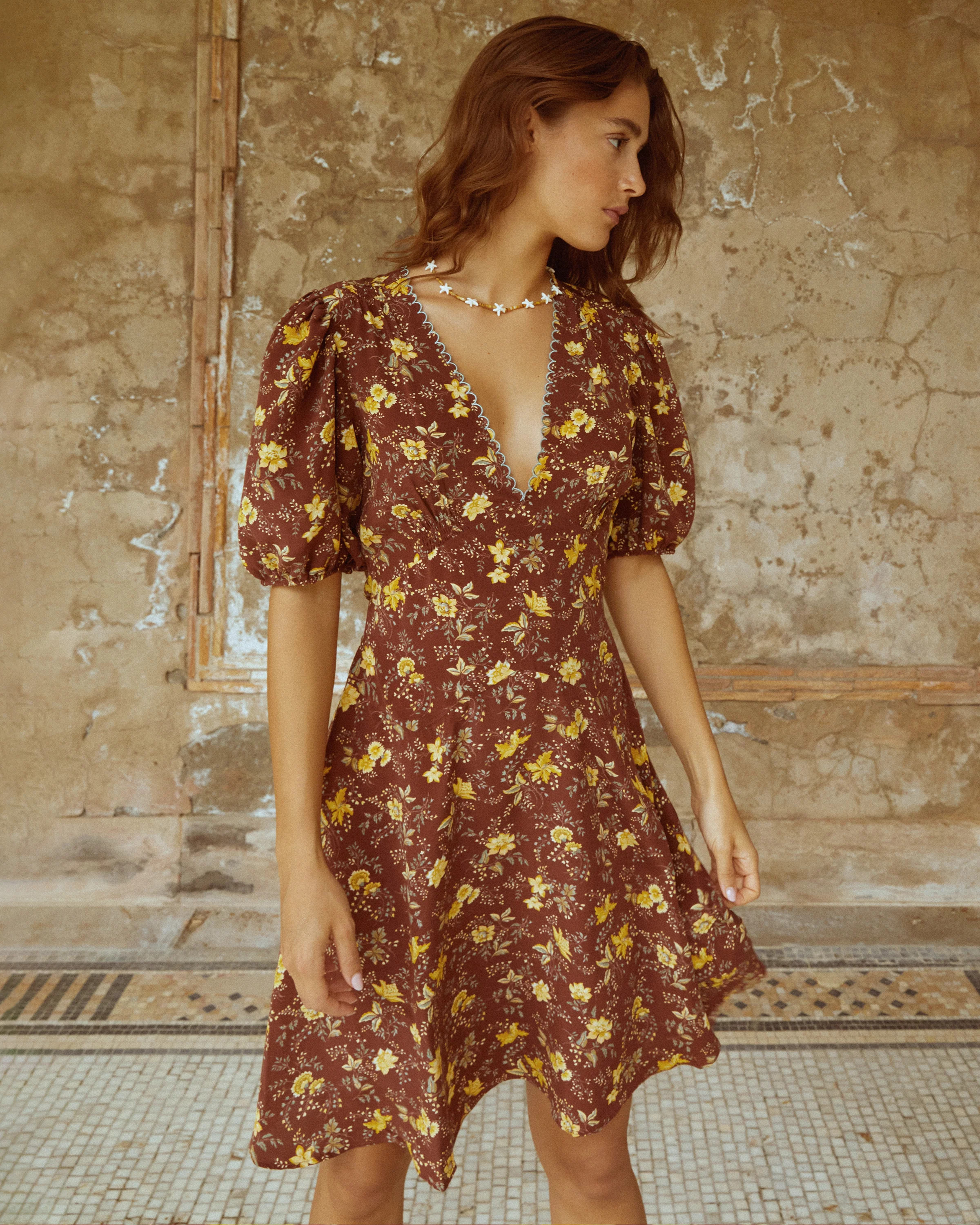 Citra Mulberry Silk Dress | Few Moda