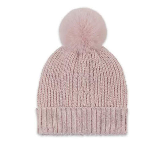 Make Your Selection: Hadley Wren Kenzie Knit Pom-Pom Beanie | QVC