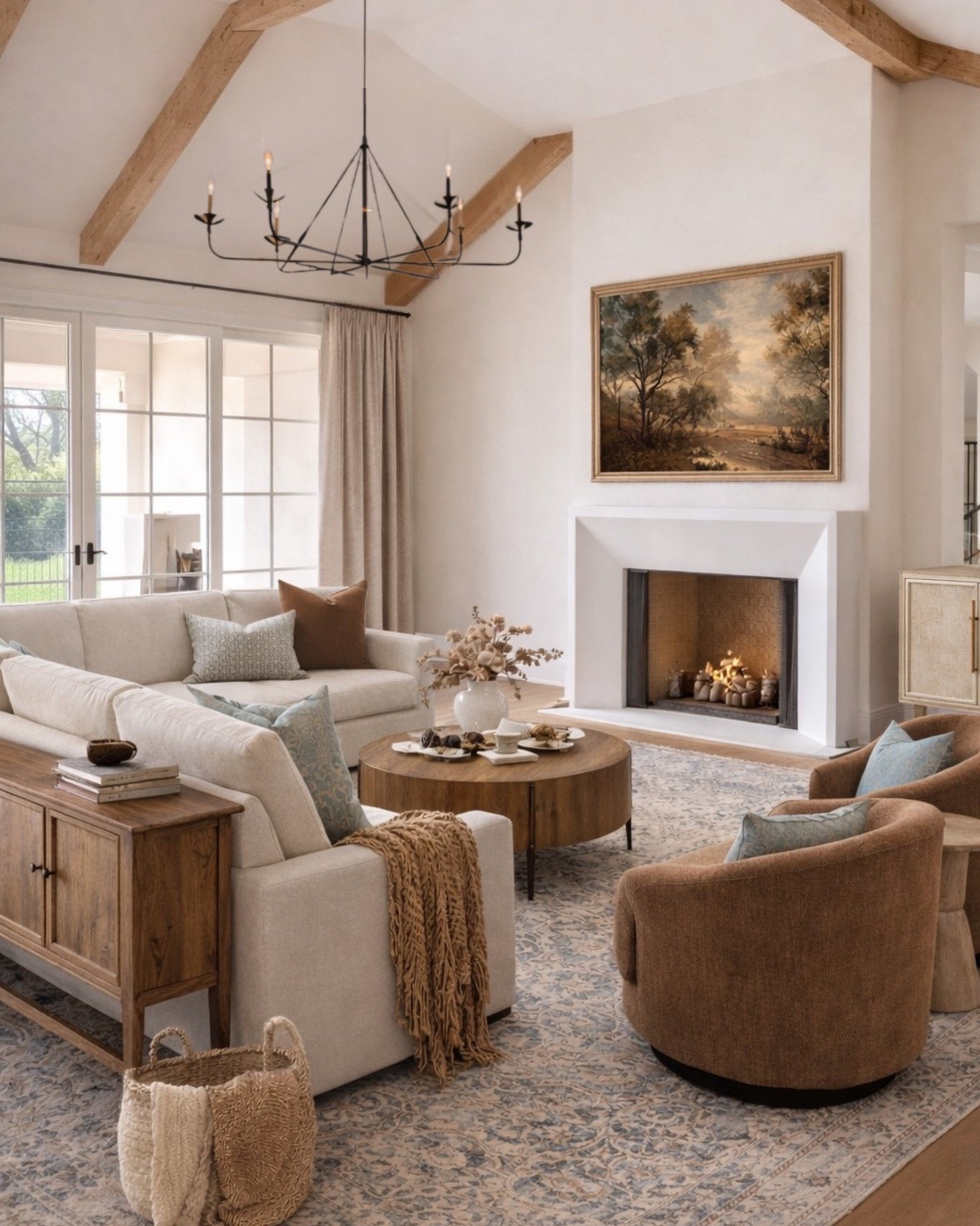 Cozy living room decor ideas! Living room design, sectional sofa, home decor, living room inspiration, accent chairs, living room rug, media cabinet, console table #livingroom

#LTKHome #LTKSaleAlert #LTKSeasonal
