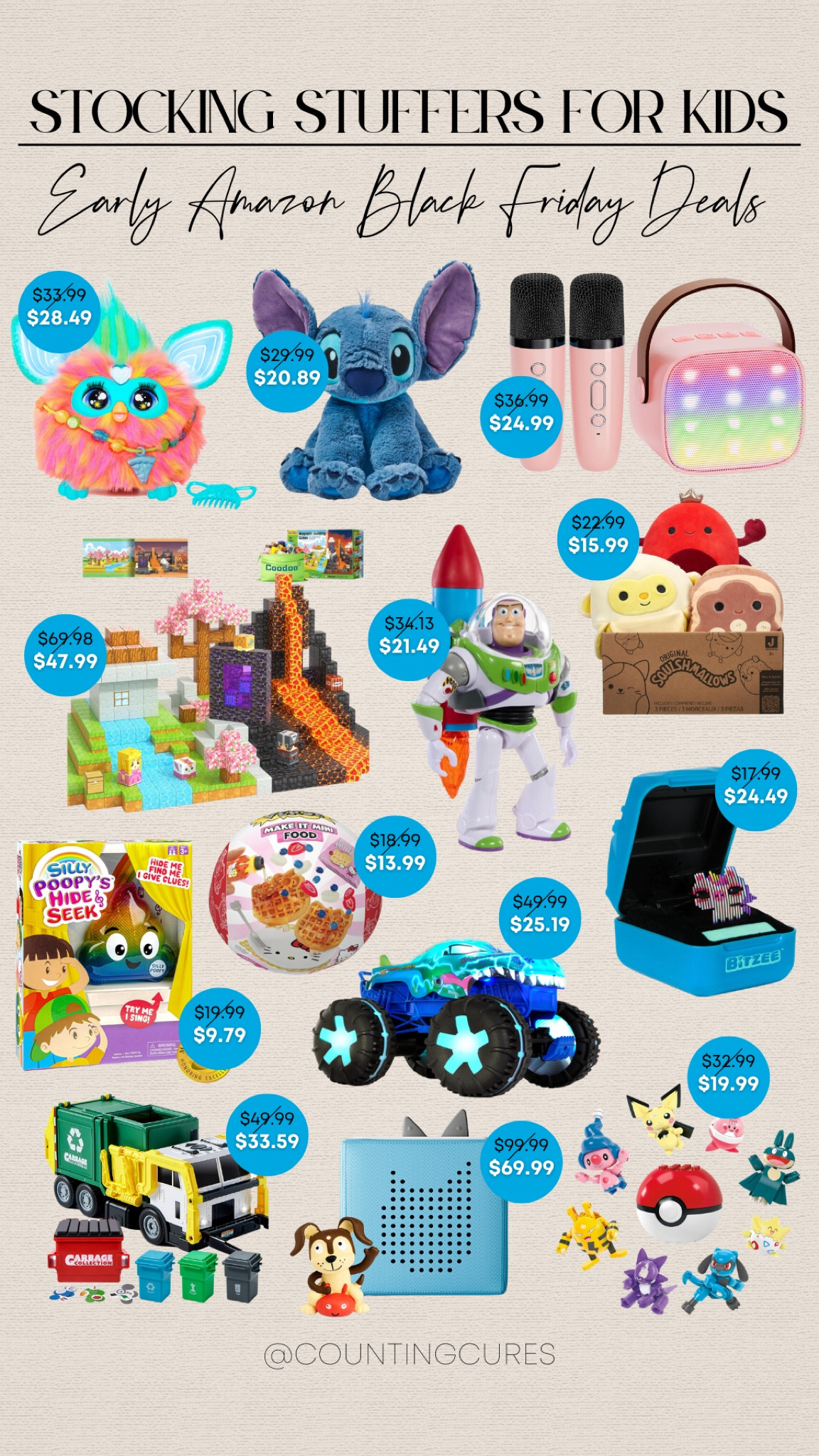 Make holiday shopping easier with these stocking stuffer ideas for your kids that’s part of the early Amazon Black Friday deals. Get a head start on your holiday shopping and check off a box from your gift list today!
#affordablefinds #onsalenow #kidstoys #CreatorFavorites2024 #giftguide #cyberweeksale

#LTKGiftGuide #LTKKids #LTKCyberWeek