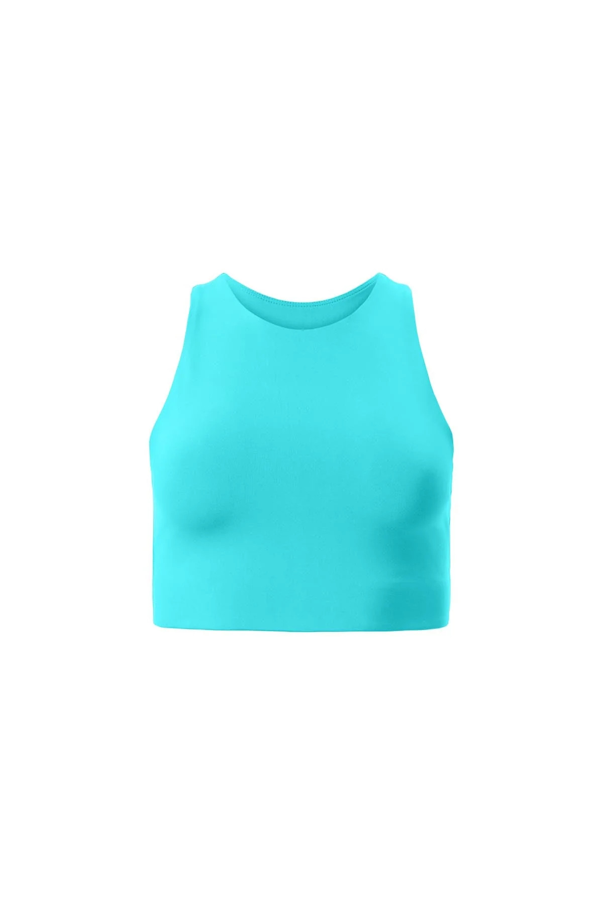 Turquoise BioCompressive Dylan Bra | Girlfriend Collective