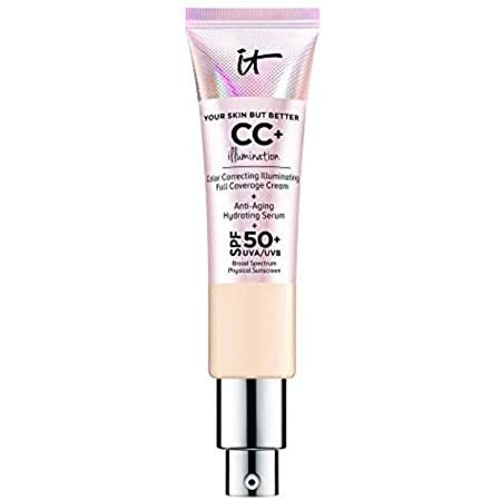 IT Cosmetics Your Skin But Better CC+ Cream, Fair Light (C) - Color Correcting Cream, Full-Coverage  | Amazon (US)