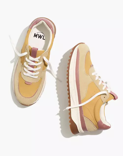 Kickoff Trainer Sneakers in Leather | Madewell