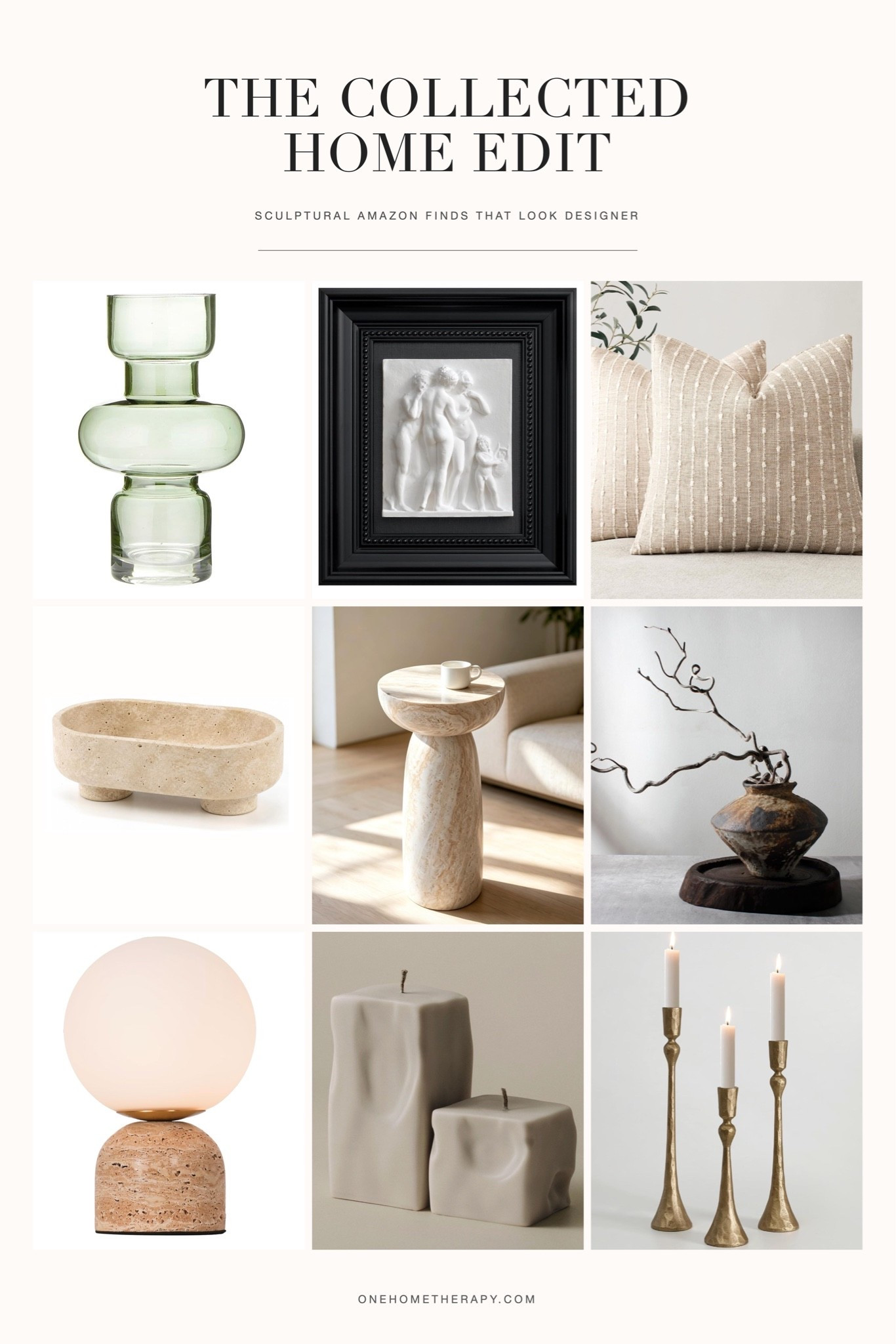 Sculptural shapes, warm stone, collected textures, the Amazon home finds that give designer energy without the showroom hunt. These are the pieces I’d choose to make a neutral room feel layered, elevated, and anything but ordinary. Shop every find through the link. 🤎
#ad #AmazonFinds #AmazonHome #LTKHome #HomeDecor #InteriorStyling #NeutralHome #QuietLuxury #SculpturalDecor #DesignerLookForLess #OneHomeTherapy

#LTKU #LTKHome #LTKmomlife