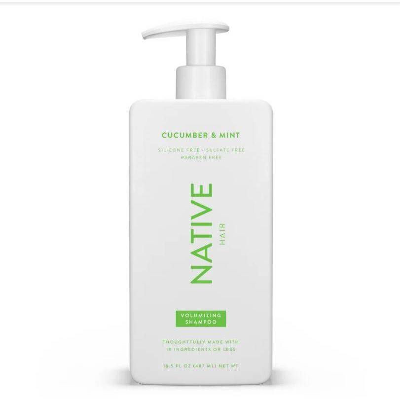 Native Vegan Cucumber & Mint Natural Volume Shampoo, Clean, Sulfate, Paraben and Silicone Free - ... | Target