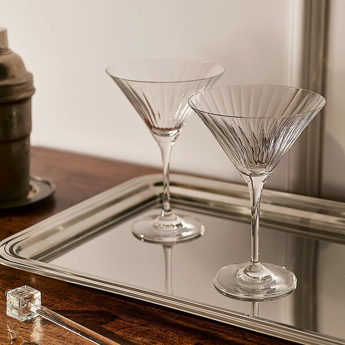 Skye Optic Martini Glasses – Set of 4 | The White Company UK & ROW