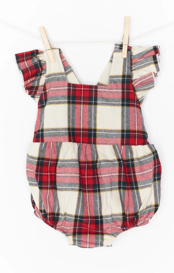 April Ruffle Jumper ~ Winter Plaid | Show Me Your Mumu